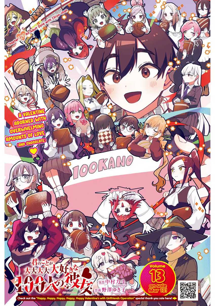 Kimi no Koto ga Dai Dai Dai Dai Daisuki na 100-ri no Kanojo Chapter 126 - halaman 3