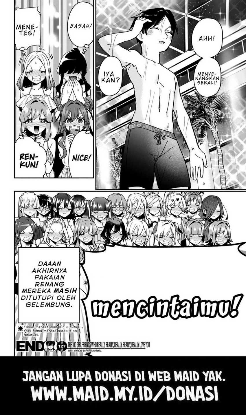 Kimi no Koto ga Dai Dai Dai Dai Daisuki na 100-ri no Kanojo Chapter 127 - halaman 21