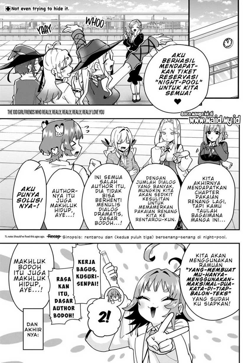 Kimi no Koto ga Dai Dai Dai Dai Daisuki na 100-ri no Kanojo Chapter 127 - halaman 3