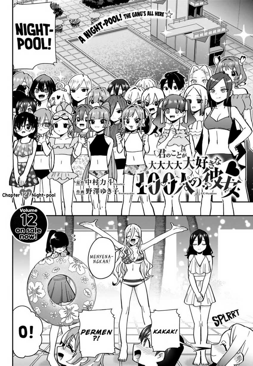 Kimi no Koto ga Dai Dai Dai Dai Daisuki na 100-ri no Kanojo Chapter 127 - halaman 4