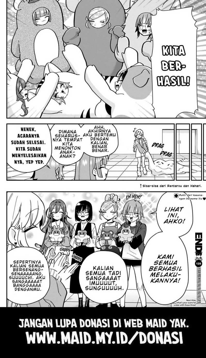 Kimi no Koto ga Dai Dai Dai Dai Daisuki na 100-ri no Kanojo Chapter 128 - halaman 22