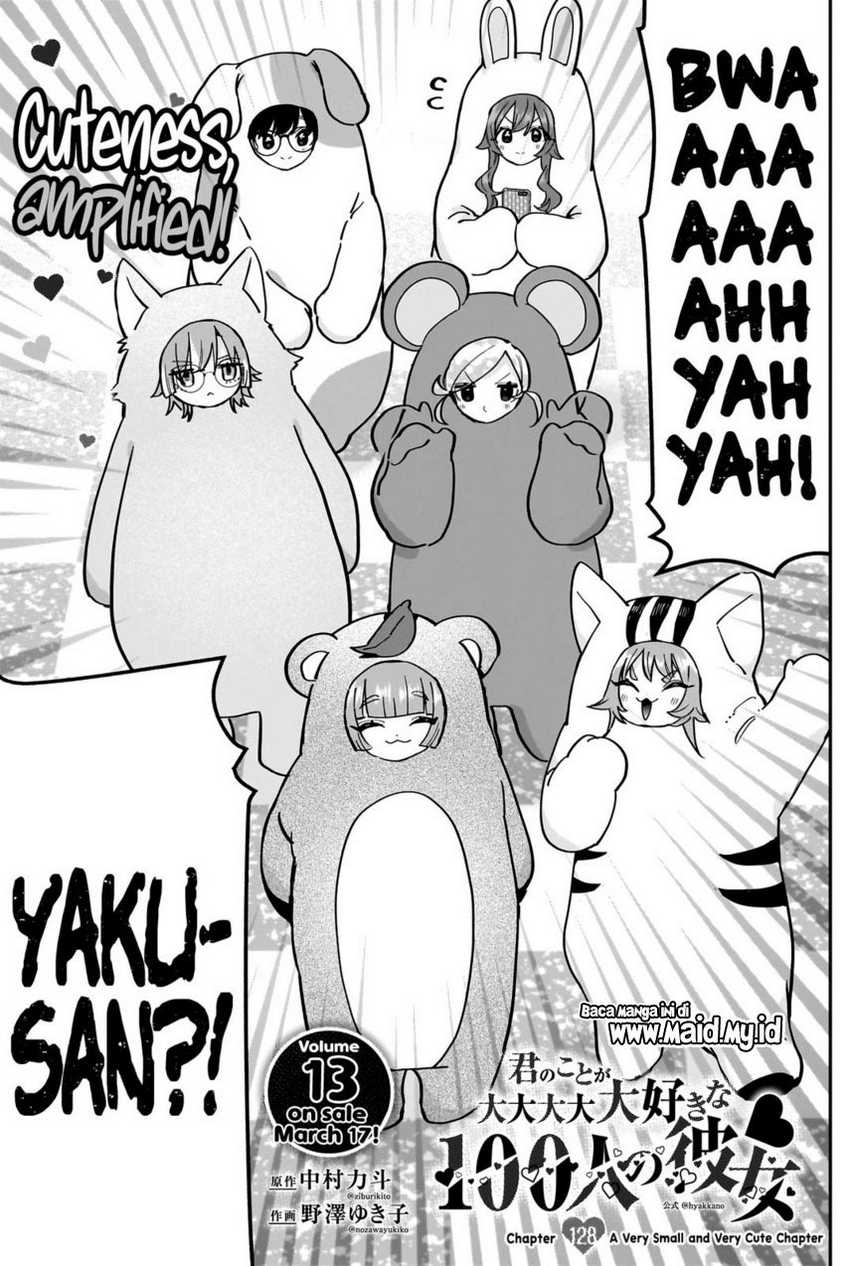 Kimi no Koto ga Dai Dai Dai Dai Daisuki na 100-ri no Kanojo Chapter 128 - halaman 5