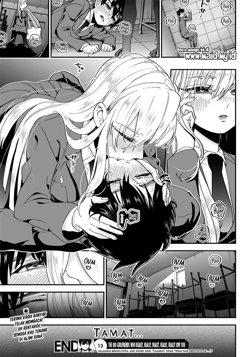 Kimi no Koto ga Dai Dai Dai Dai Daisuki na 100-ri no Kanojo Chapter 13 - halaman 16