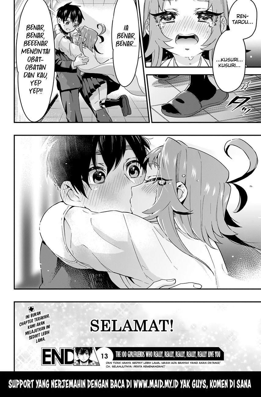 Kimi no Koto ga Dai Dai Dai Dai Daisuki na 100-ri no Kanojo Chapter 13 - halaman 25