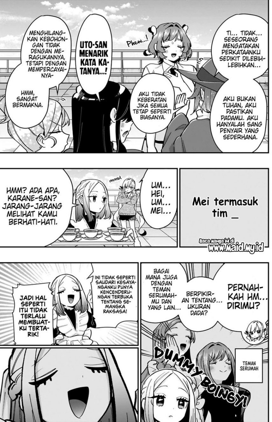 Kimi no Koto ga Dai Dai Dai Dai Daisuki na 100-ri no Kanojo Chapter 130 - halaman 15