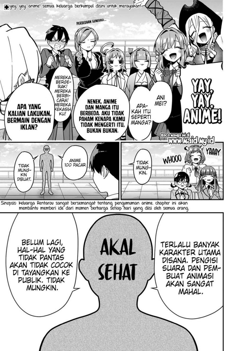 Kimi no Koto ga Dai Dai Dai Dai Daisuki na 100-ri no Kanojo Chapter 130 - halaman 5