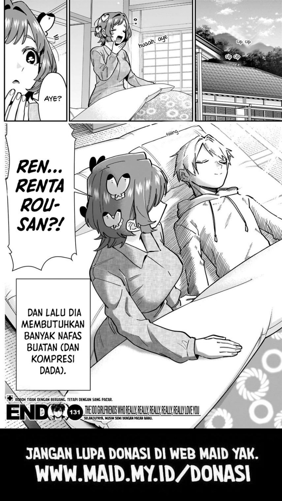 Kimi no Koto ga Dai Dai Dai Dai Daisuki na 100-ri no Kanojo Chapter 131 - halaman 9