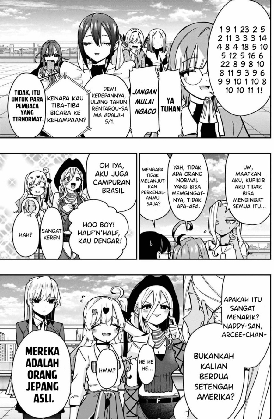 Kimi no Koto ga Dai Dai Dai Dai Daisuki na 100-ri no Kanojo Chapter 133 - halaman 1