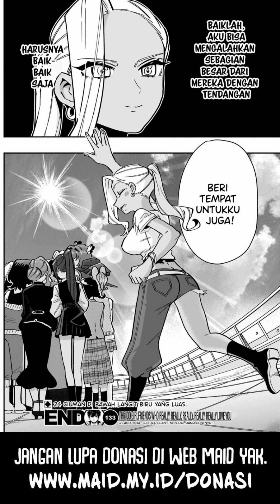 Kimi no Koto ga Dai Dai Dai Dai Daisuki na 100-ri no Kanojo Chapter 133 - halaman 18