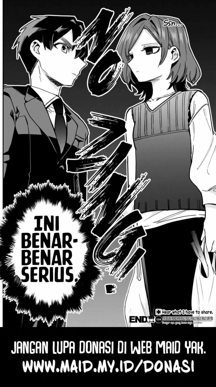 Kimi no Koto ga Dai Dai Dai Dai Daisuki na 100-ri no Kanojo Chapter 134 - halaman 22