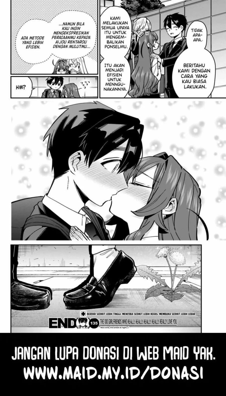 Kimi no Koto ga Dai Dai Dai Dai Daisuki na 100-ri no Kanojo Chapter 135 - halaman 24