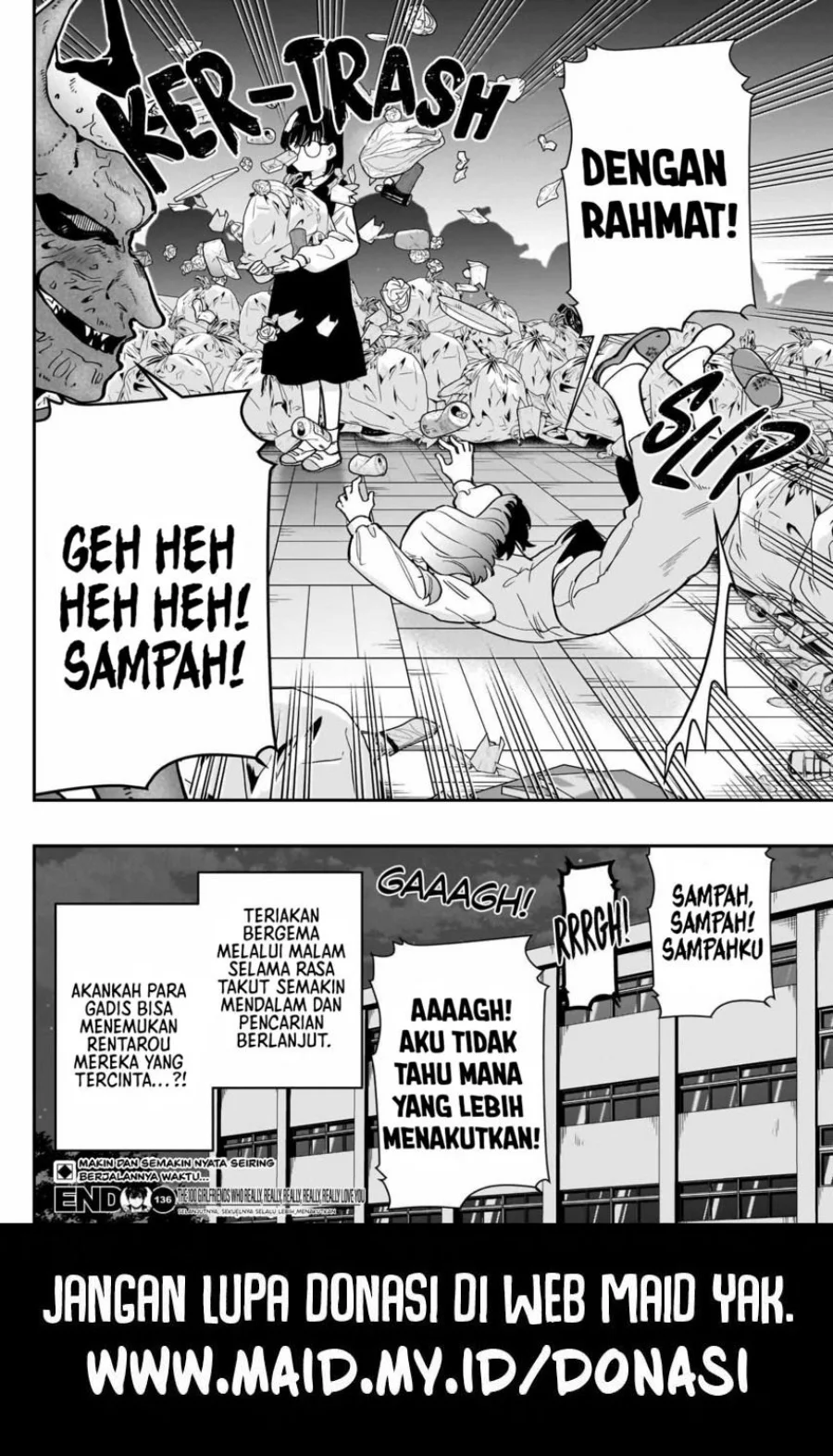 Kimi no Koto ga Dai Dai Dai Dai Daisuki na 100-ri no Kanojo Chapter 136 - halaman 22