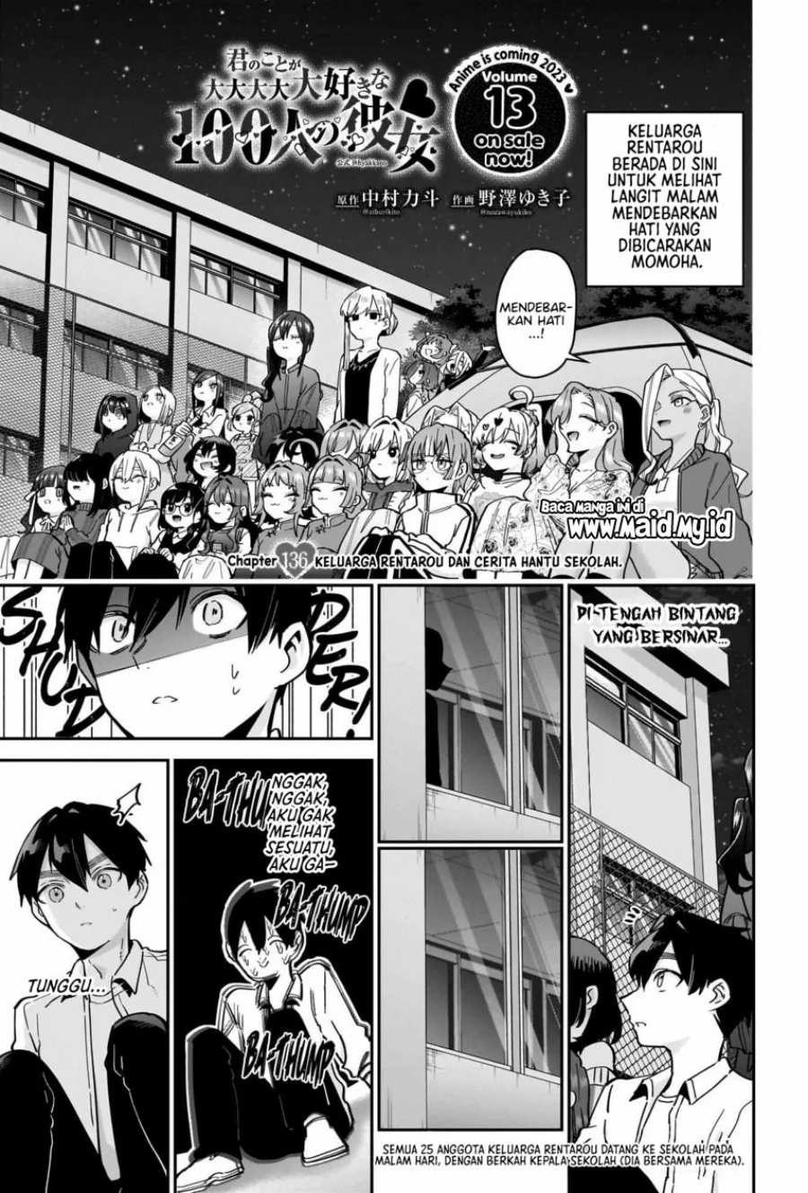 Kimi no Koto ga Dai Dai Dai Dai Daisuki na 100-ri no Kanojo Chapter 136 - halaman 3