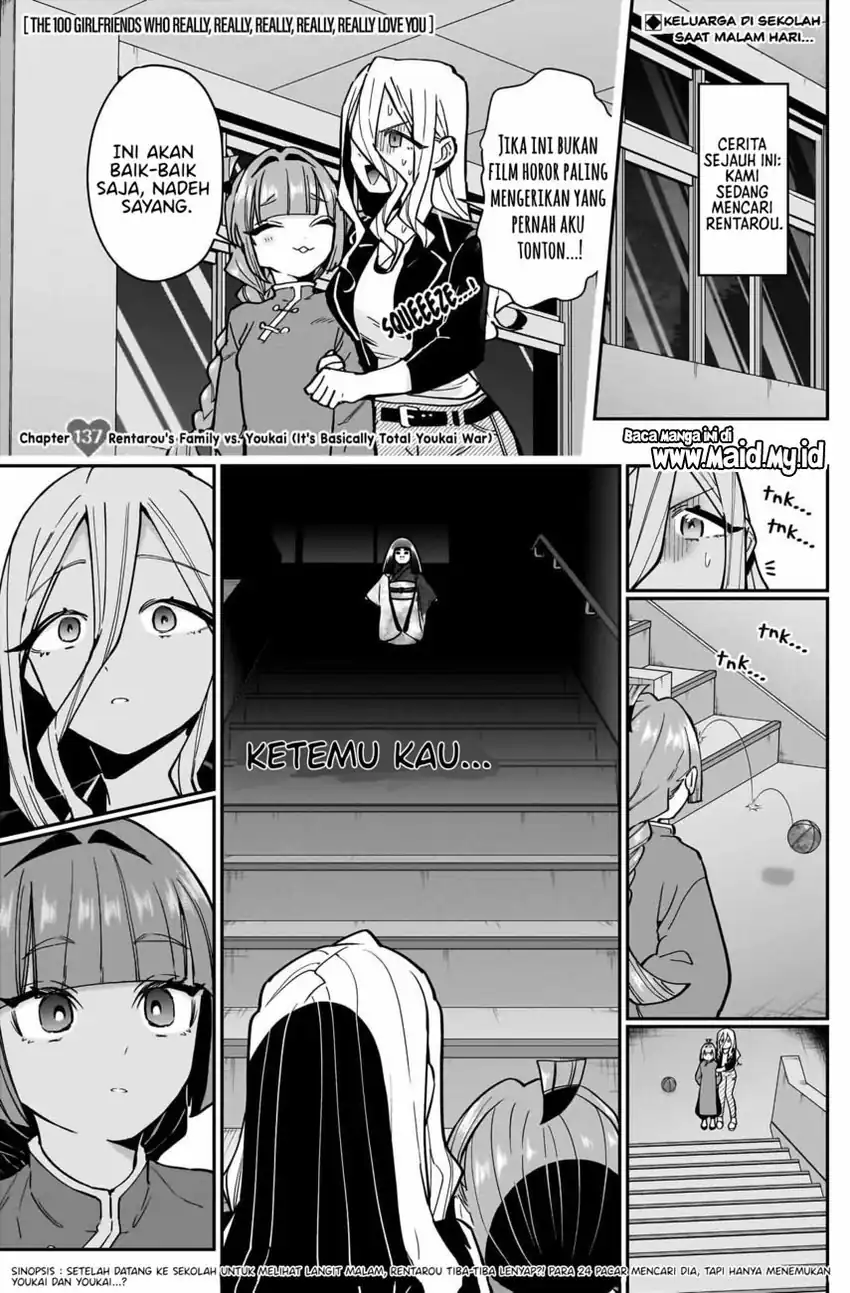 Kimi no Koto ga Dai Dai Dai Dai Daisuki na 100-ri no Kanojo Chapter 137 - halaman 3
