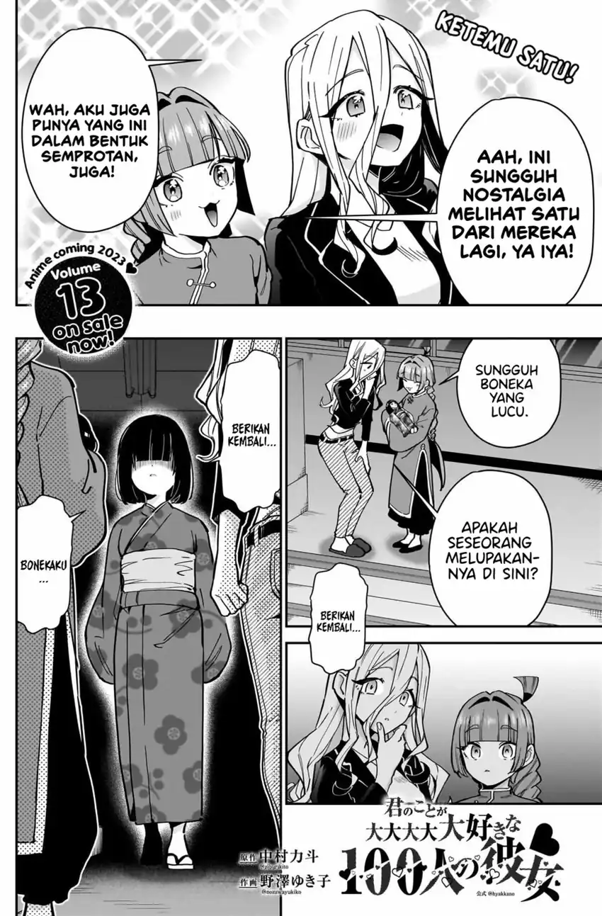 Kimi no Koto ga Dai Dai Dai Dai Daisuki na 100-ri no Kanojo Chapter 137 - halaman 4