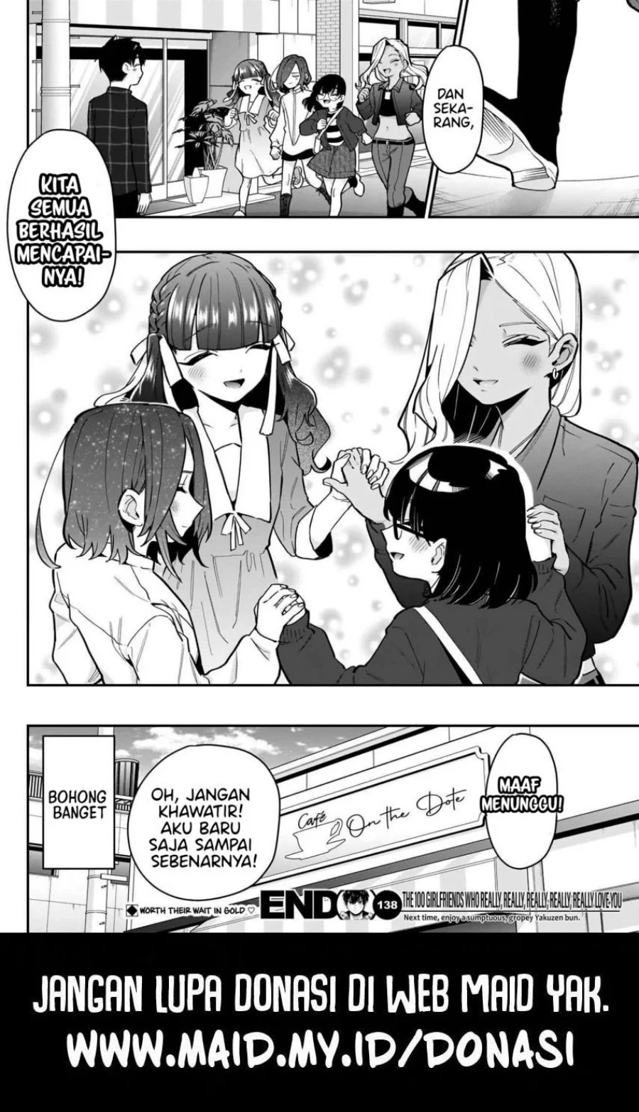 Kimi no Koto ga Dai Dai Dai Dai Daisuki na 100-ri no Kanojo Chapter 138 - halaman 22