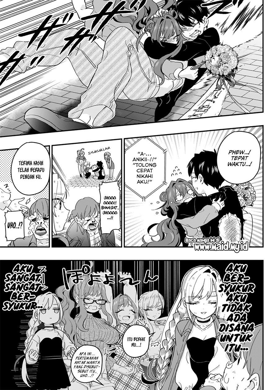 Kimi no Koto ga Dai Dai Dai Dai Daisuki na 100-ri no Kanojo Chapter 14 - halaman 15