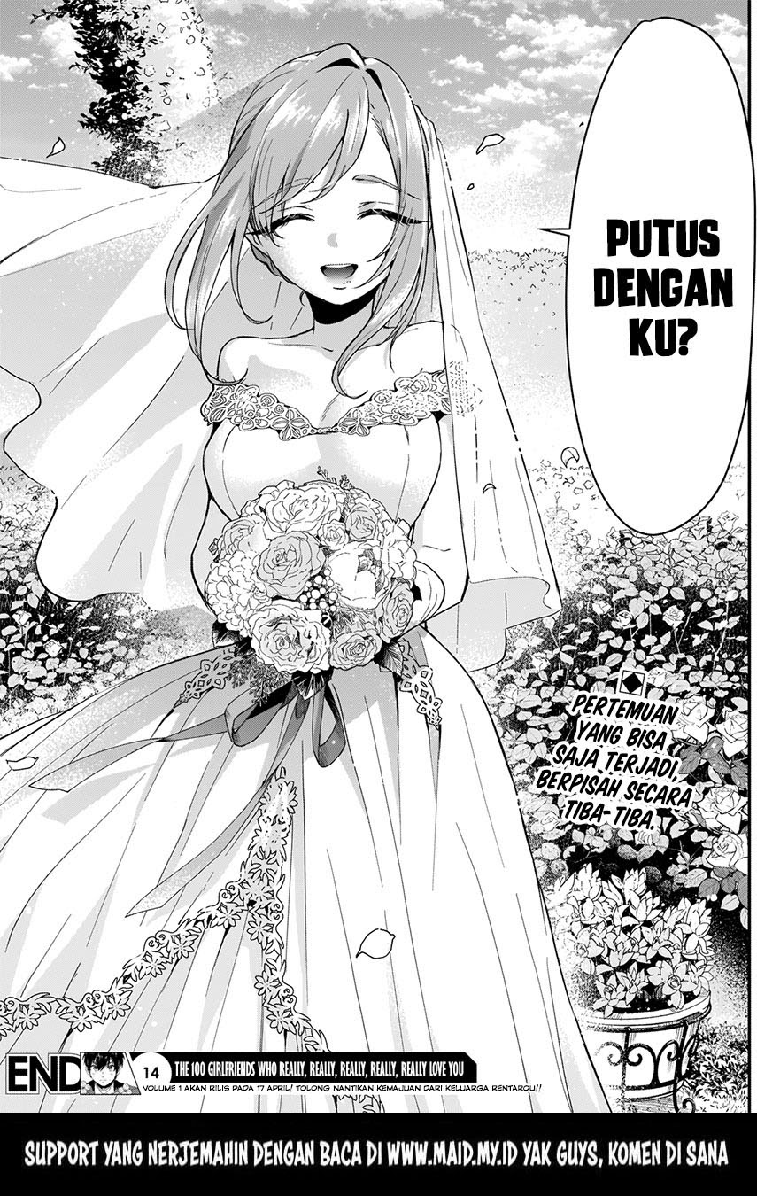 Kimi no Koto ga Dai Dai Dai Dai Daisuki na 100-ri no Kanojo Chapter 14 - halaman 23