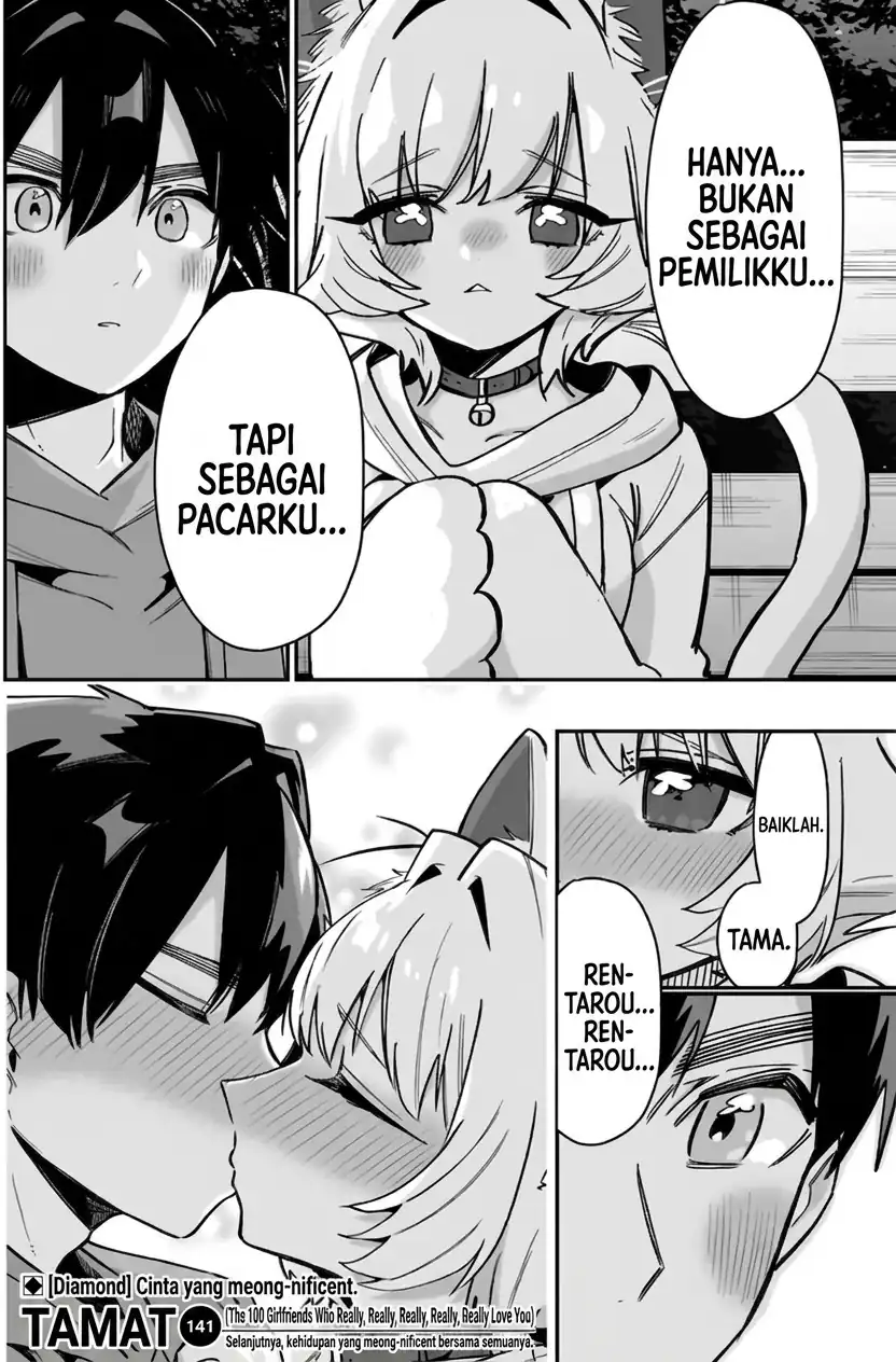 Kimi no Koto ga Dai Dai Dai Dai Daisuki na 100-ri no Kanojo Chapter 141 - halaman 21