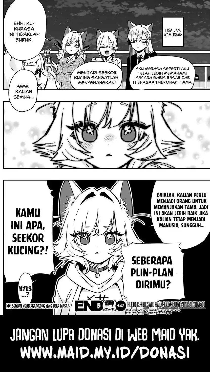 Kimi no Koto ga Dai Dai Dai Dai Daisuki na 100-ri no Kanojo Chapter 142 - halaman 20