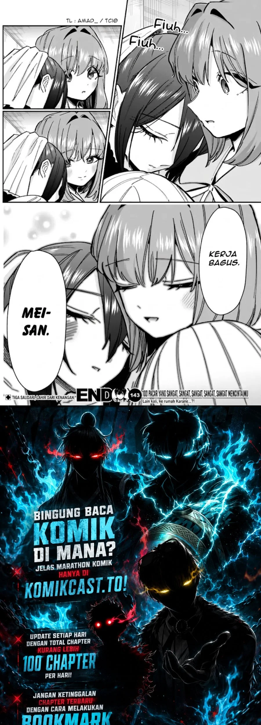 Kimi no Koto ga Dai Dai Dai Dai Daisuki na 100-ri no Kanojo Chapter 143 - halaman 23