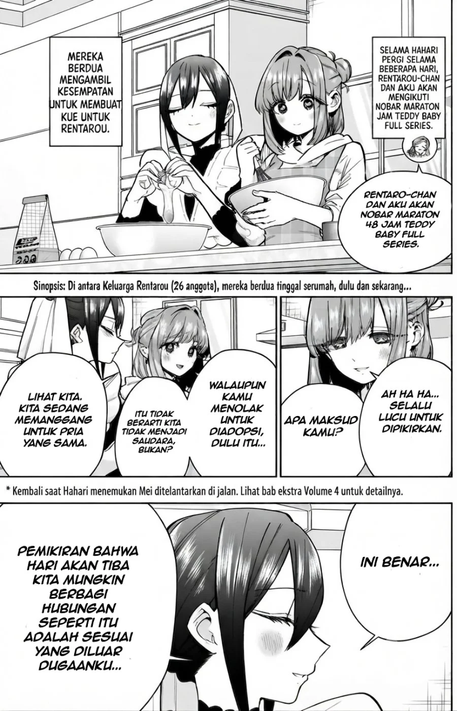 Kimi no Koto ga Dai Dai Dai Dai Daisuki na 100-ri no Kanojo Chapter 143 - halaman 4