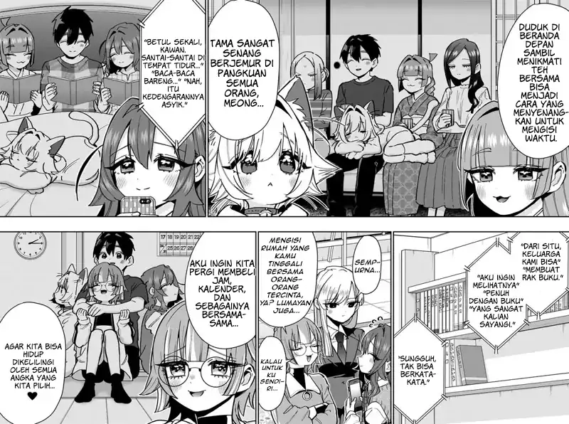 Kimi no Koto ga Dai Dai Dai Dai Daisuki na 100-ri no Kanojo Chapter 145 - halaman 9