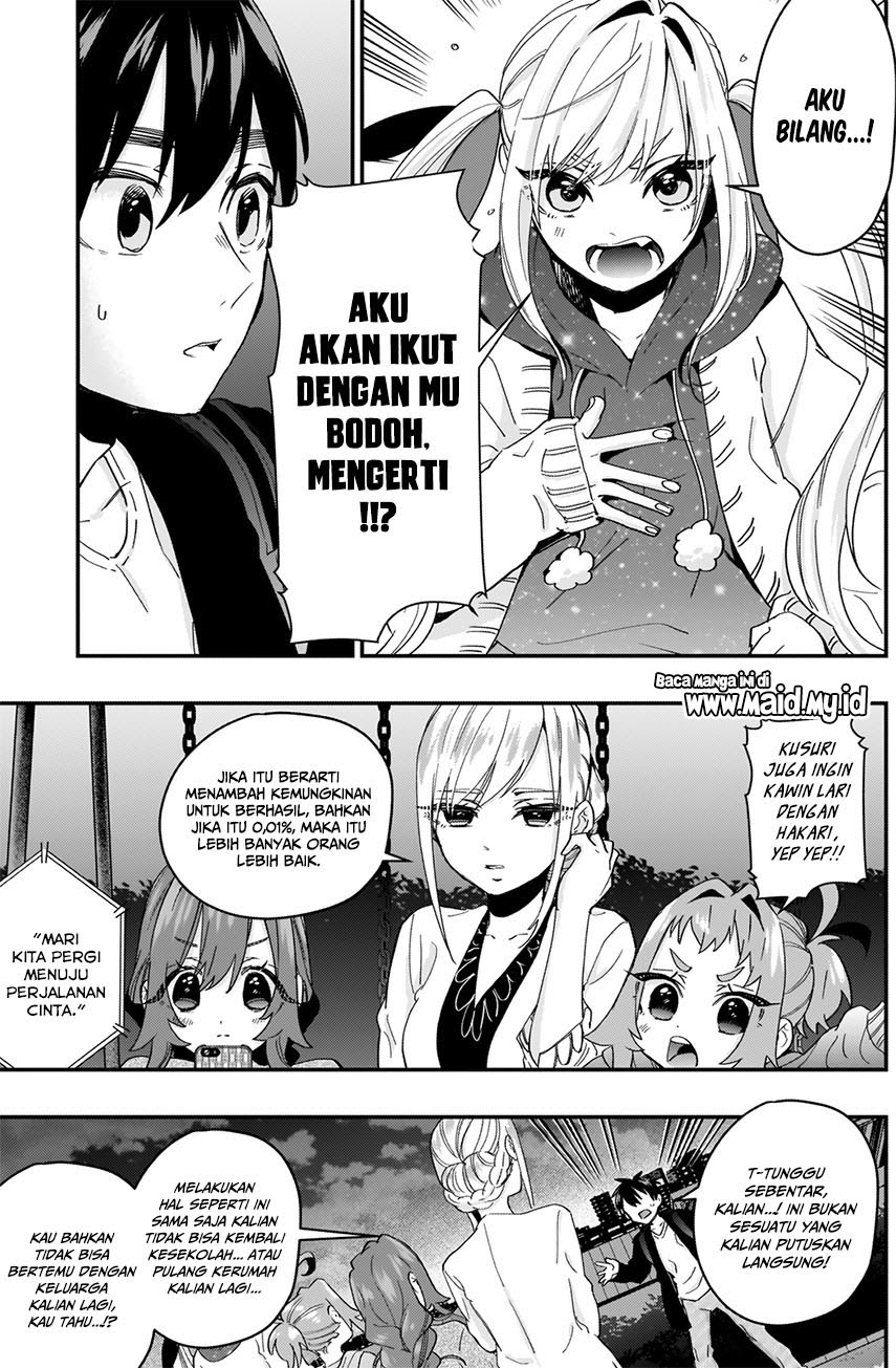 Kimi no Koto ga Dai Dai Dai Dai Daisuki na 100-ri no Kanojo Chapter 15 - halaman 10