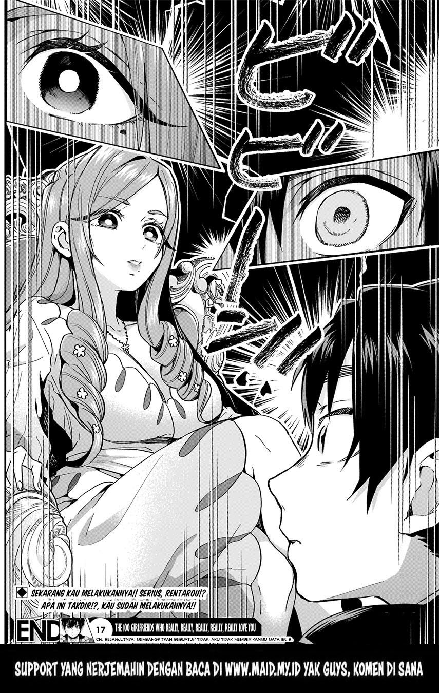 Kimi no Koto ga Dai Dai Dai Dai Daisuki na 100-ri no Kanojo Chapter 17 - halaman 11