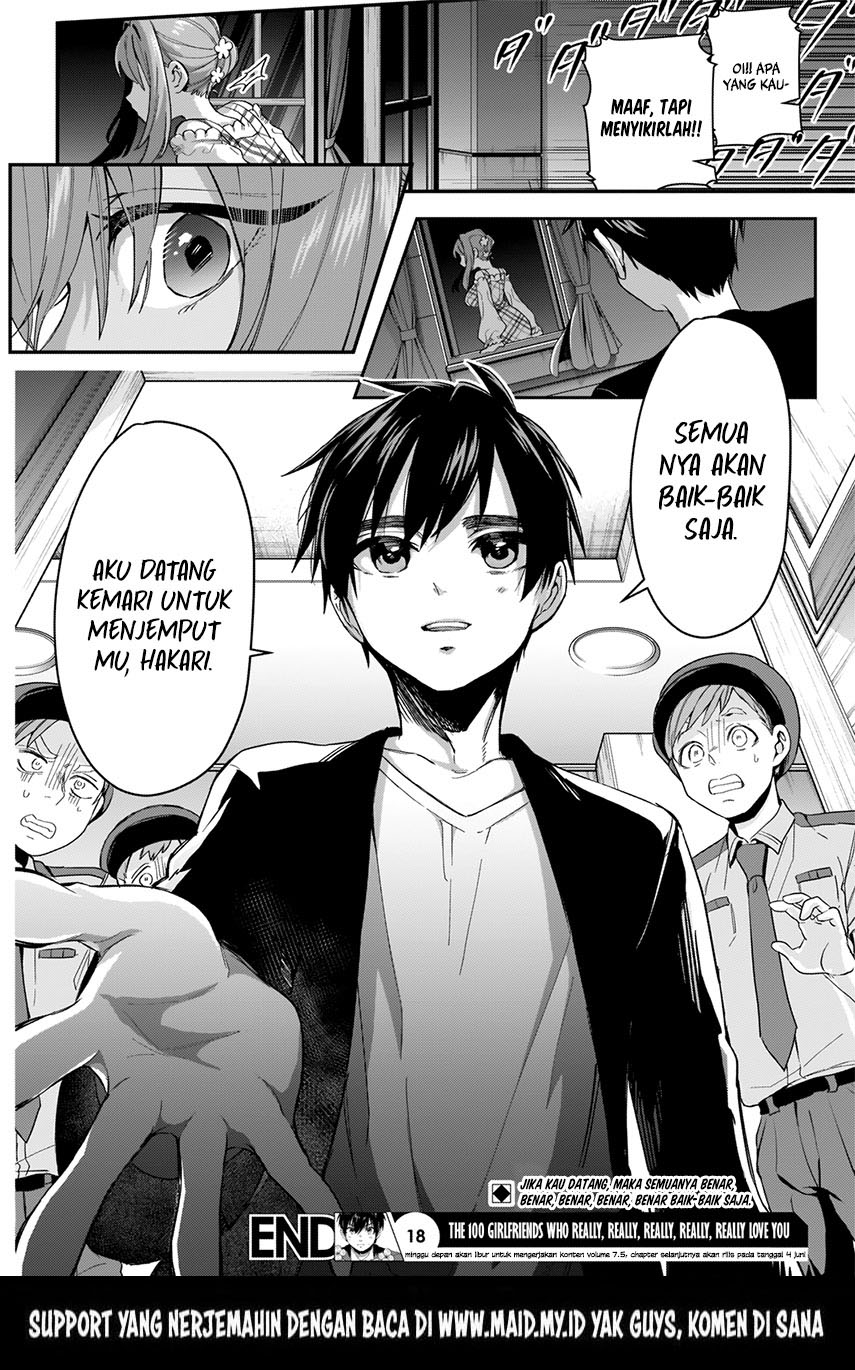 Kimi no Koto ga Dai Dai Dai Dai Daisuki na 100-ri no Kanojo Chapter 18 - halaman 17