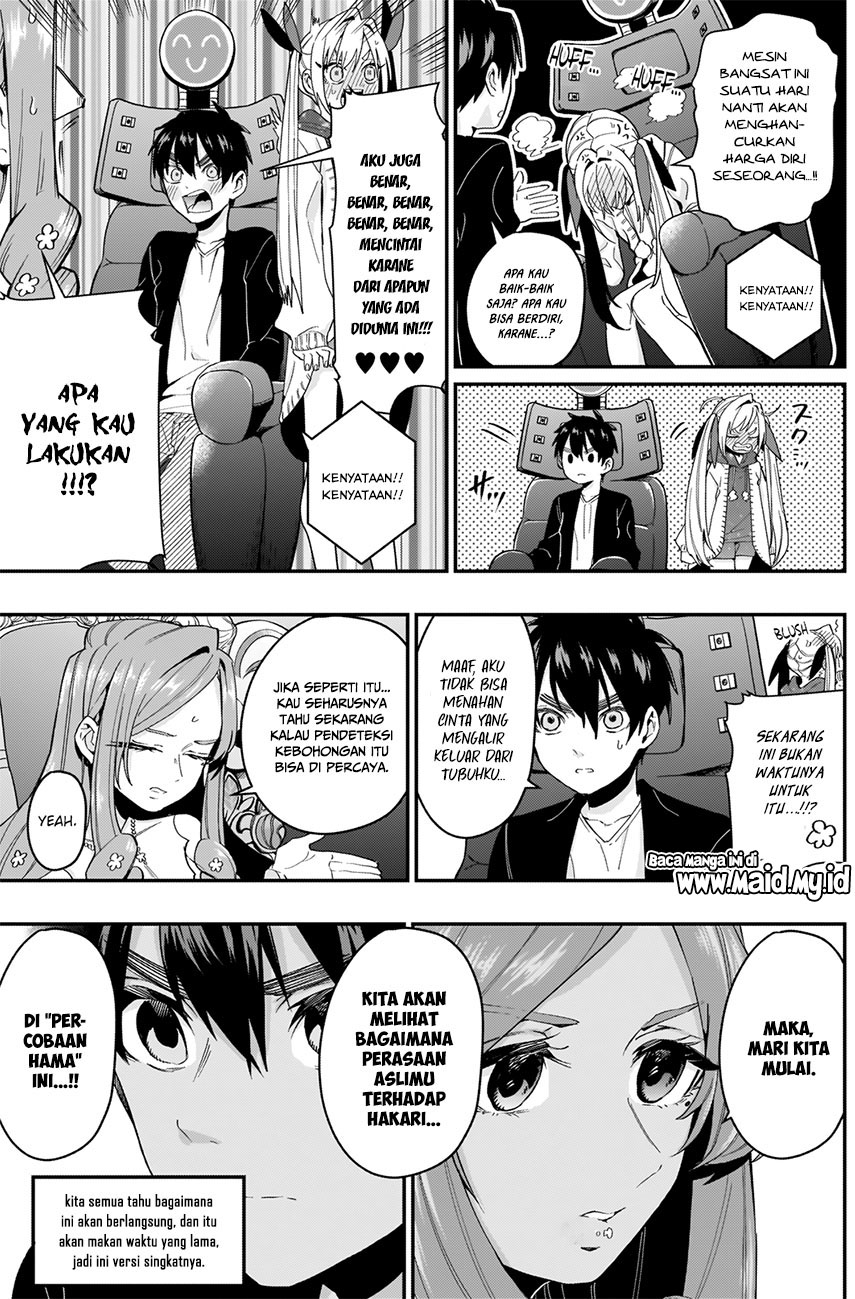 Kimi no Koto ga Dai Dai Dai Dai Daisuki na 100-ri no Kanojo Chapter 18 - halaman 9