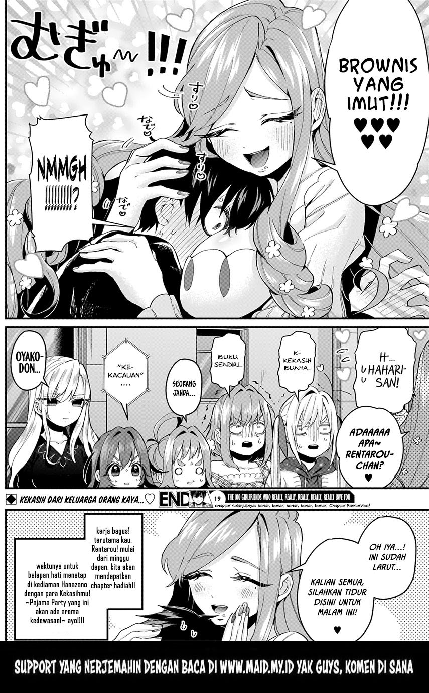 Kimi no Koto ga Dai Dai Dai Dai Daisuki na 100-ri no Kanojo Chapter 19 - halaman 22