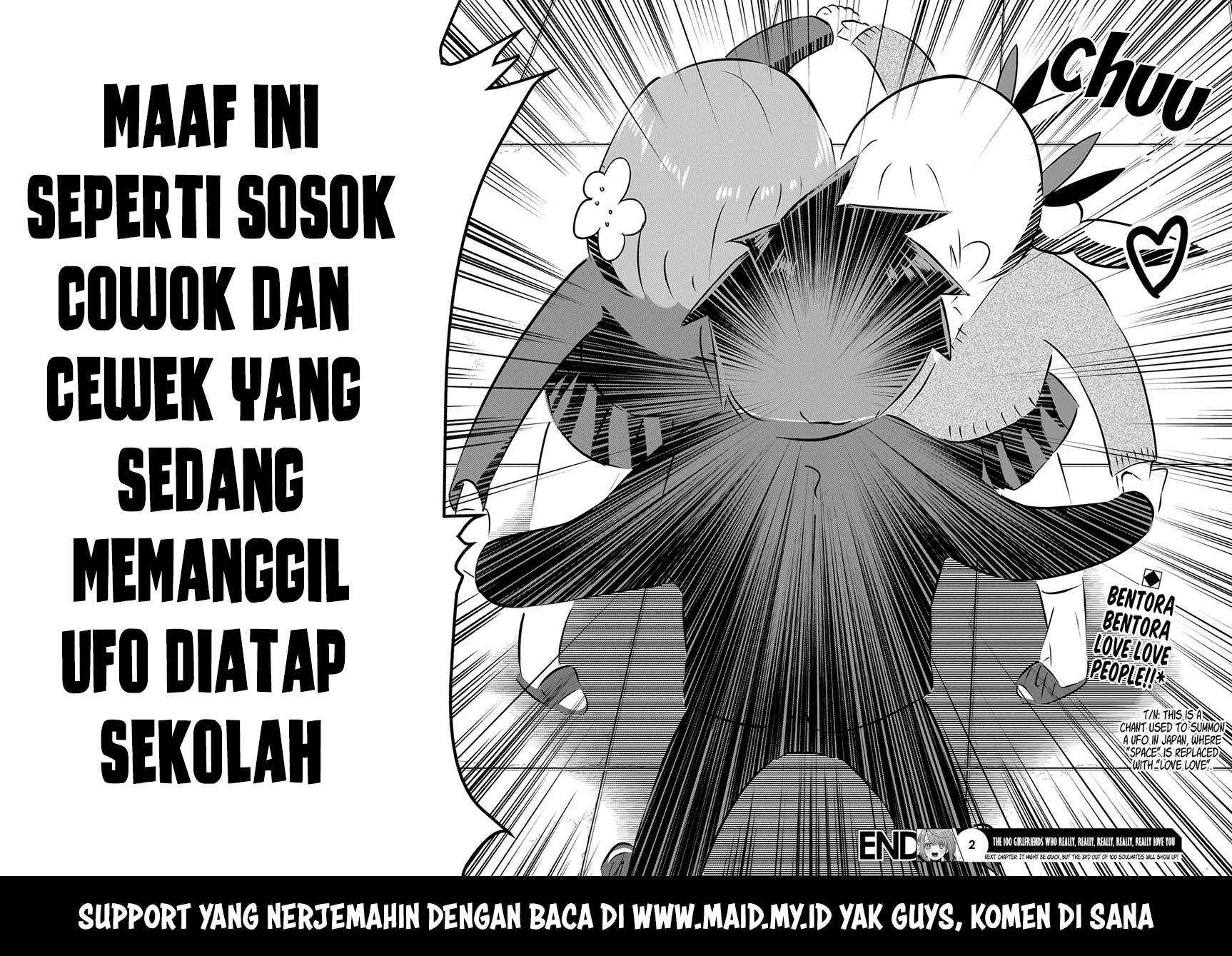 Kimi no Koto ga Dai Dai Dai Dai Daisuki na 100-ri no Kanojo Chapter 2 - halaman 56