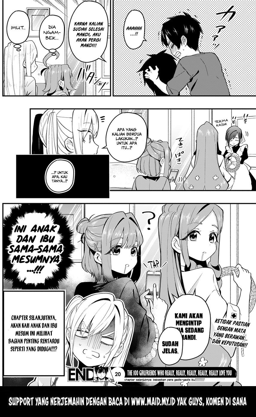 Kimi no Koto ga Dai Dai Dai Dai Daisuki na 100-ri no Kanojo Chapter 20 - halaman 22