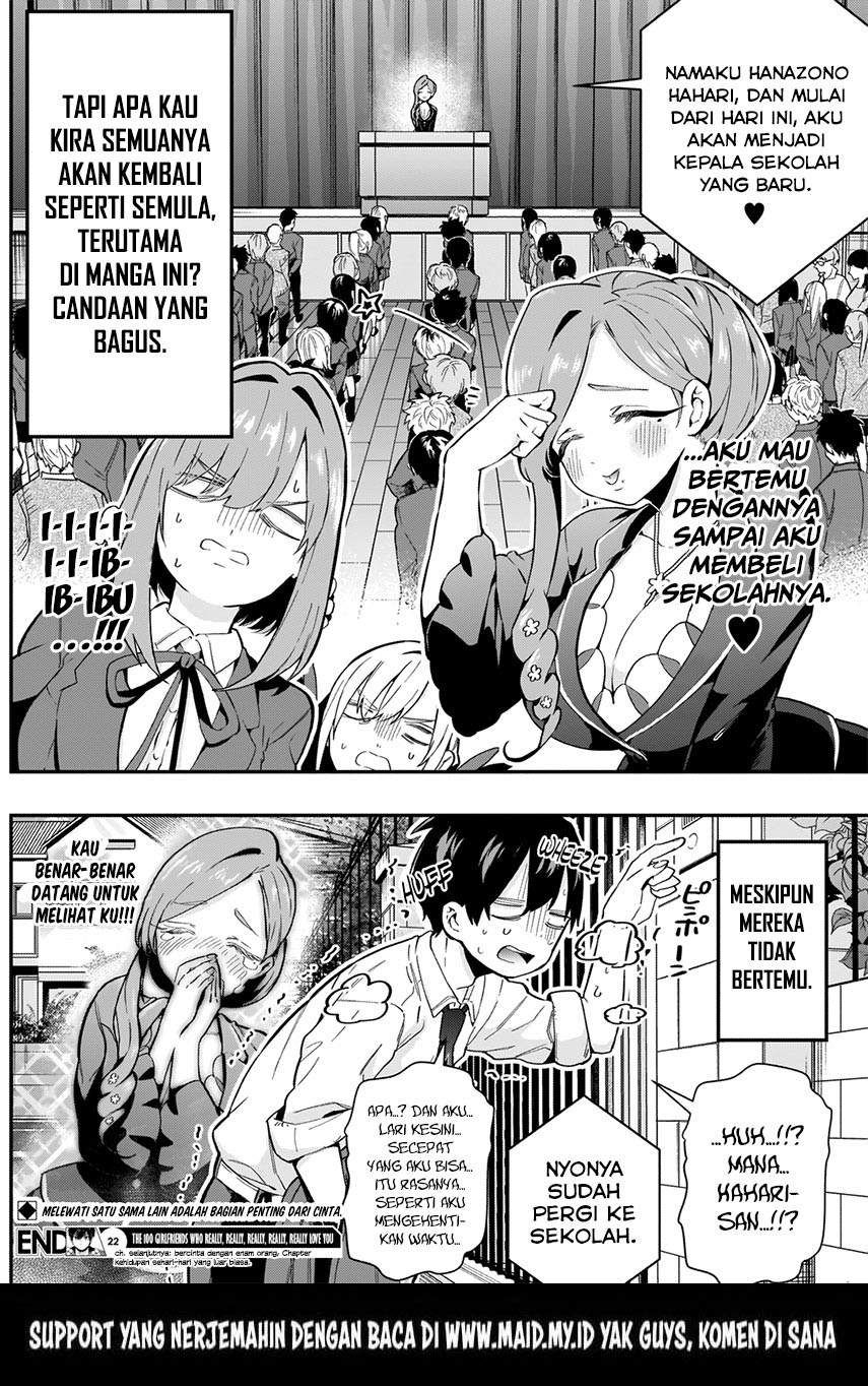 Kimi no Koto ga Dai Dai Dai Dai Daisuki na 100-ri no Kanojo Chapter 22 - halaman 24