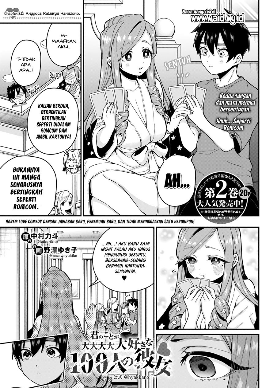 Kimi no Koto ga Dai Dai Dai Dai Daisuki na 100-ri no Kanojo Chapter 22 - halaman 5
