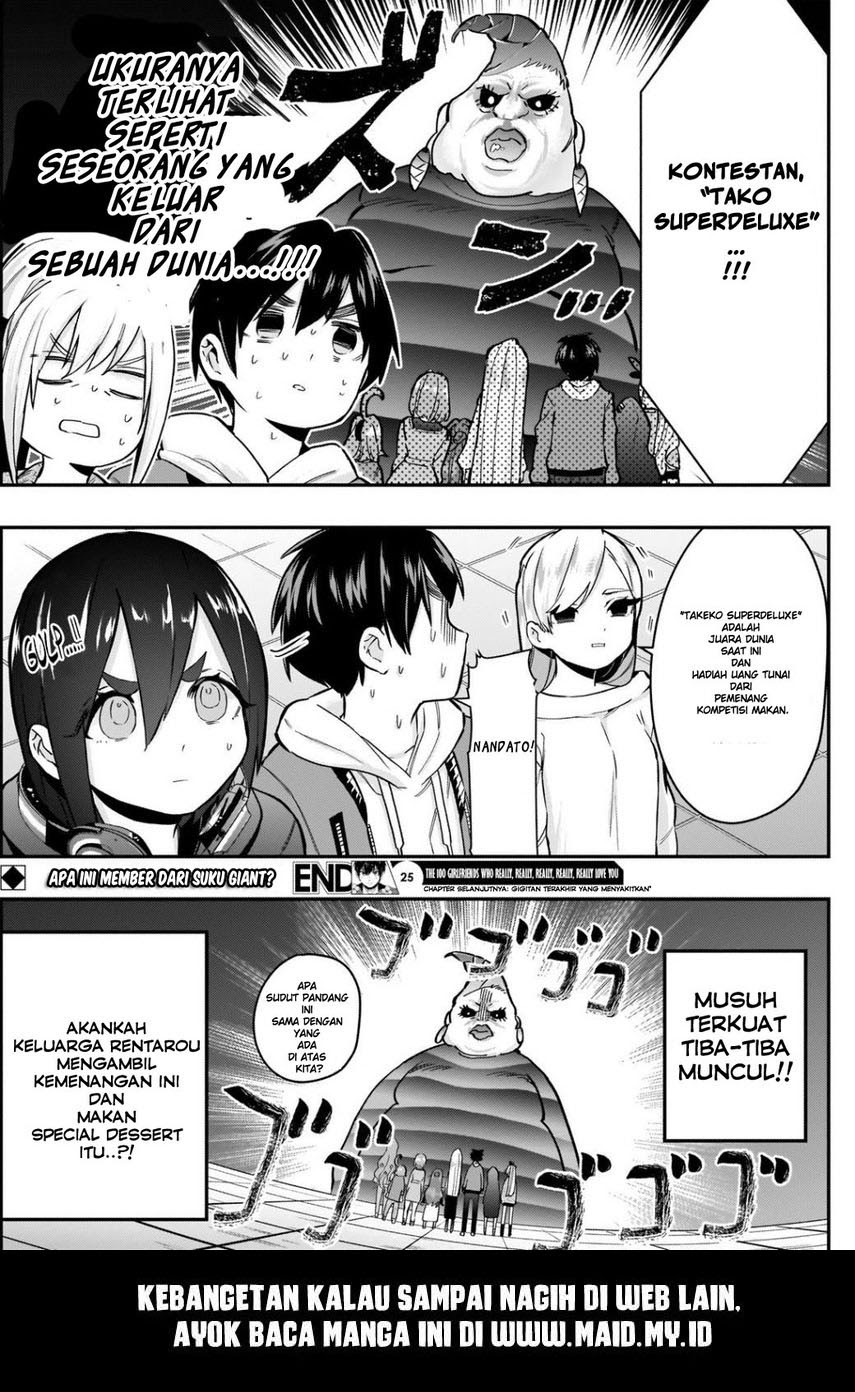 Kimi no Koto ga Dai Dai Dai Dai Daisuki na 100-ri no Kanojo Chapter 25 - halaman 19