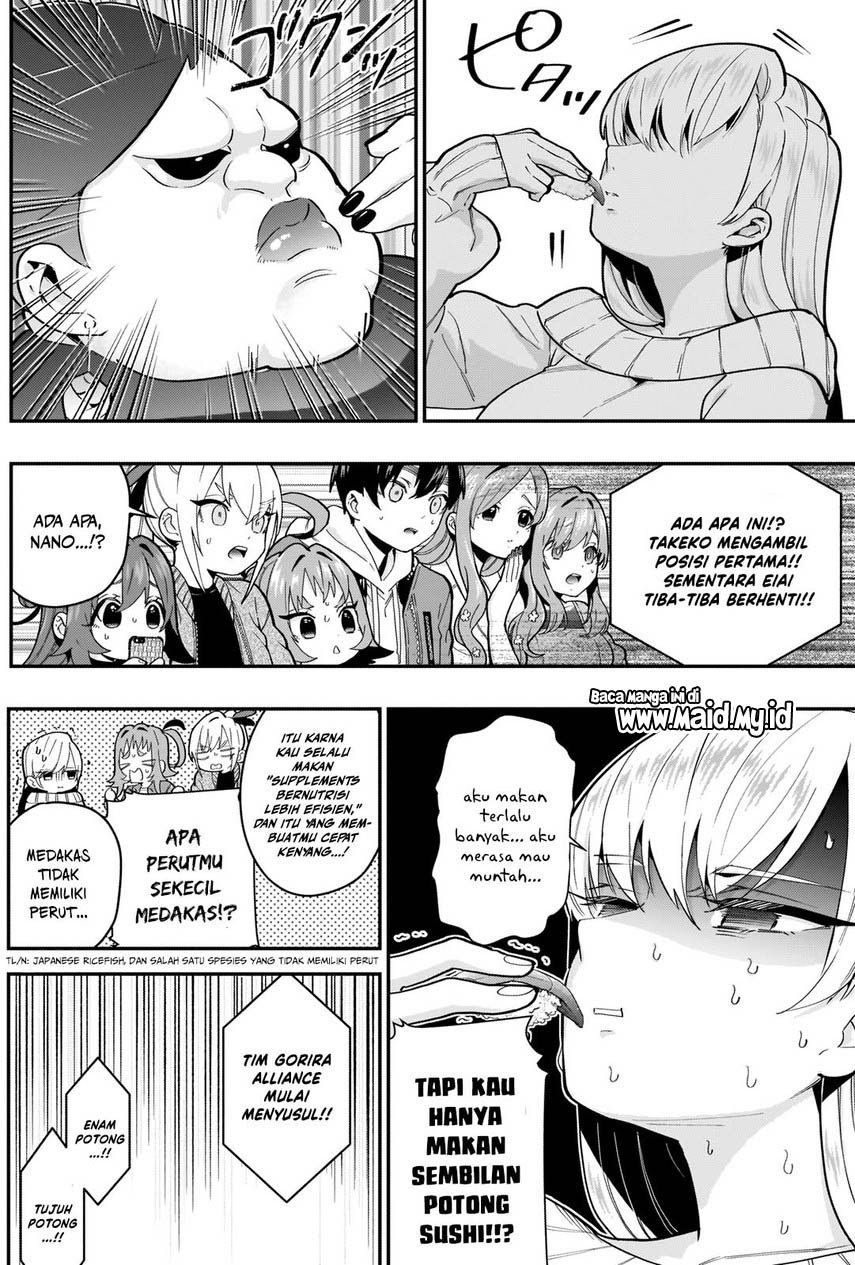 Kimi no Koto ga Dai Dai Dai Dai Daisuki na 100-ri no Kanojo Chapter 26 - halaman 12