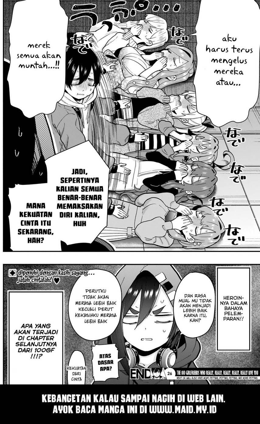 Kimi no Koto ga Dai Dai Dai Dai Daisuki na 100-ri no Kanojo Chapter 26 - halaman 21