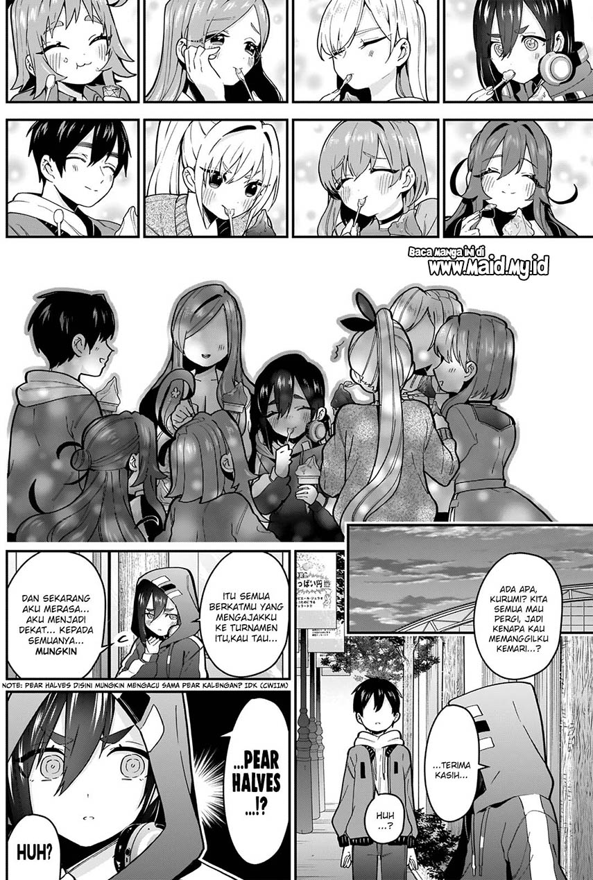Kimi no Koto ga Dai Dai Dai Dai Daisuki na 100-ri no Kanojo Chapter 27 - halaman 17