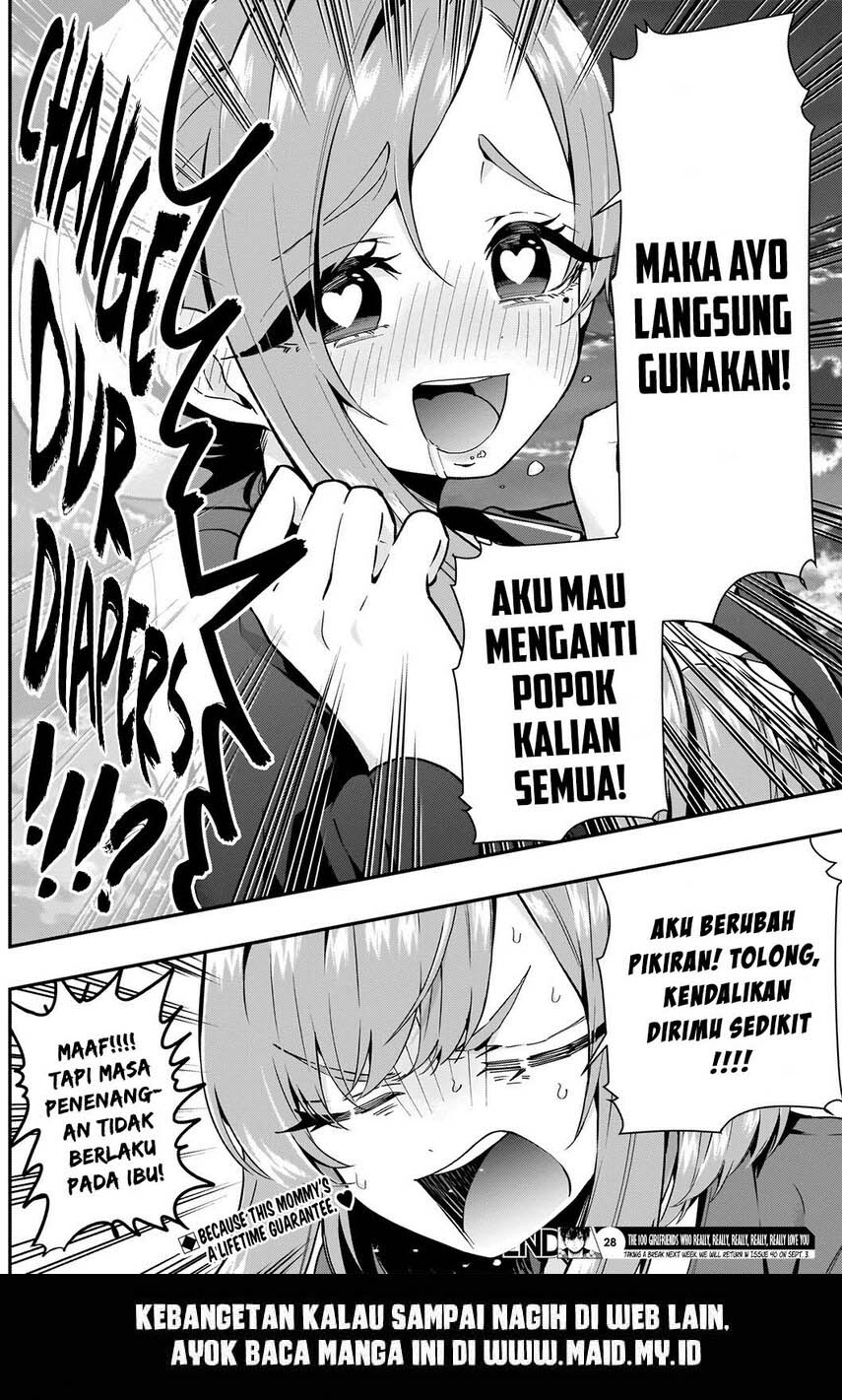 Kimi no Koto ga Dai Dai Dai Dai Daisuki na 100-ri no Kanojo Chapter 28 - halaman 12
