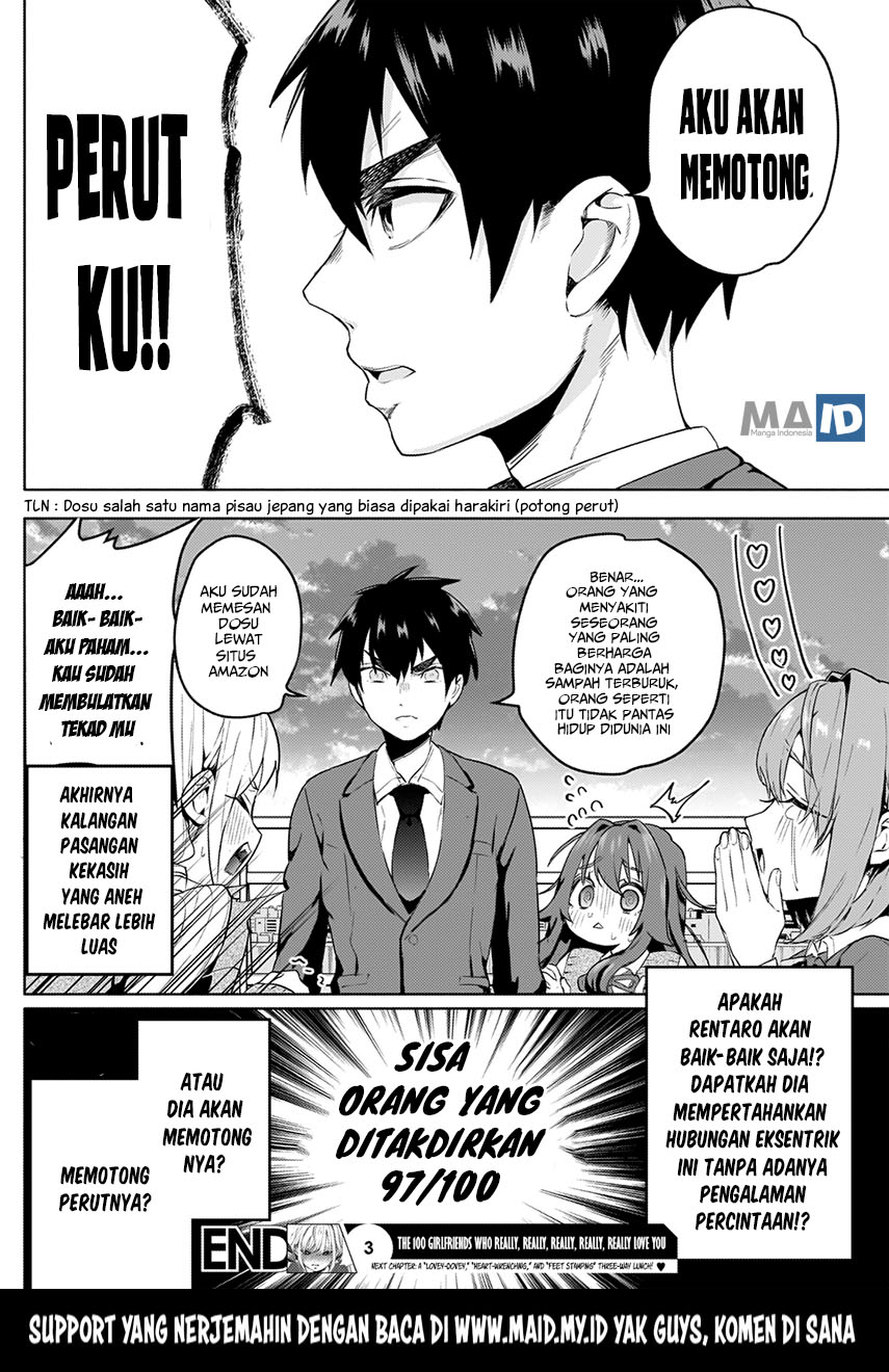 Kimi no Koto ga Dai Dai Dai Dai Daisuki na 100-ri no Kanojo Chapter 3 - halaman 44