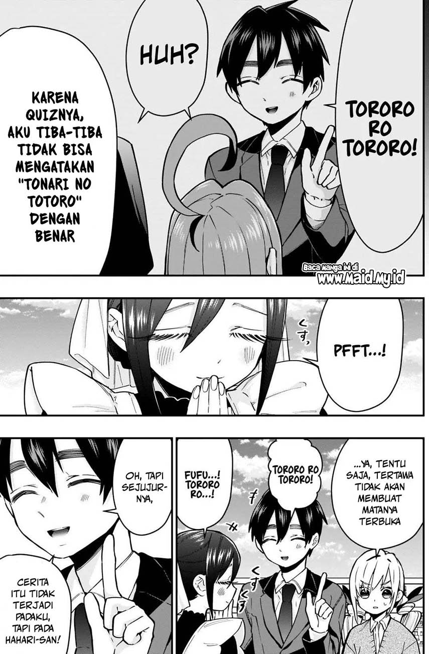 Kimi no Koto ga Dai Dai Dai Dai Daisuki na 100-ri no Kanojo Chapter 30 - halaman 17