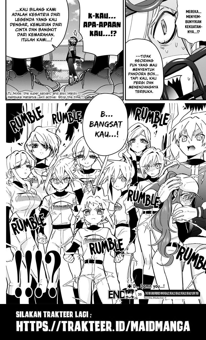 Kimi no Koto ga Dai Dai Dai Dai Daisuki na 100-ri no Kanojo Chapter 35 - halaman 15