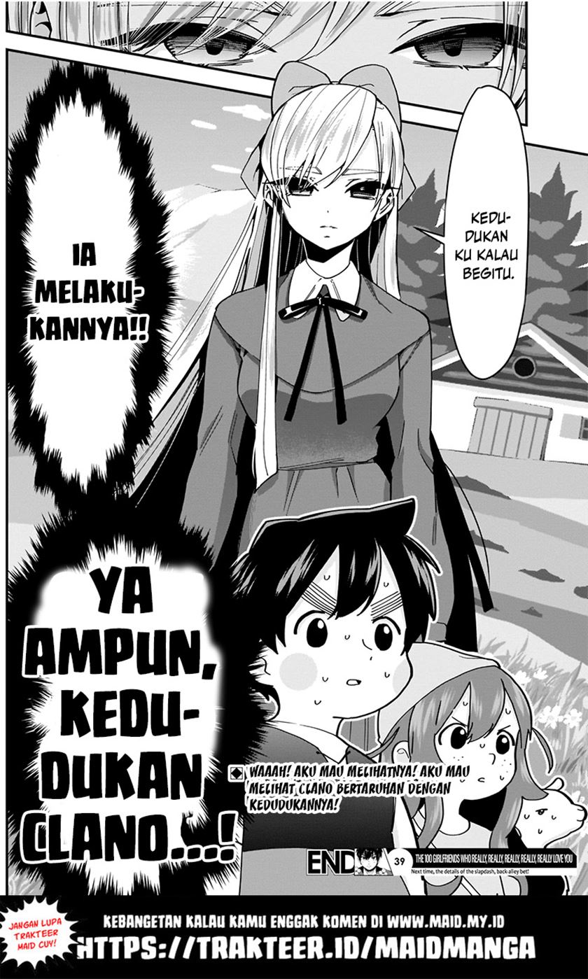 Kimi no Koto ga Dai Dai Dai Dai Daisuki na 100-ri no Kanojo Chapter 39 - halaman 16