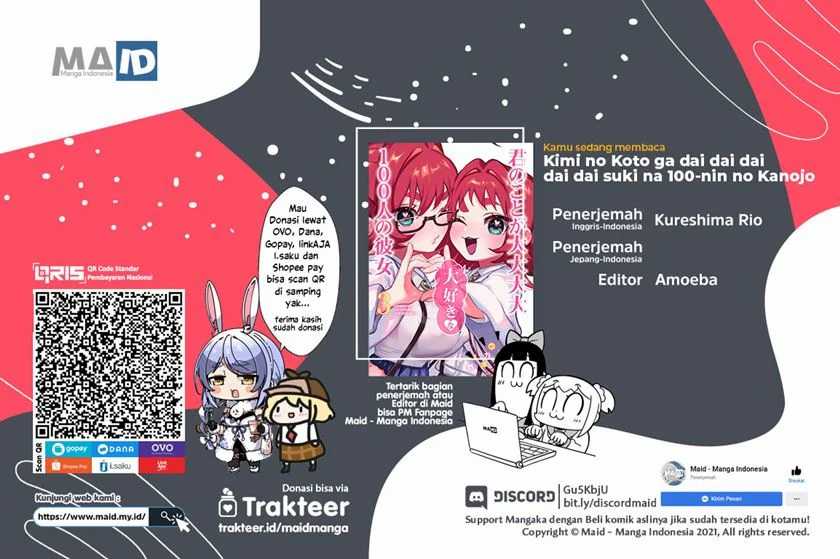 Kimi no Koto ga Dai Dai Dai Dai Daisuki na 100-ri no Kanojo Chapter 40 - halaman 1