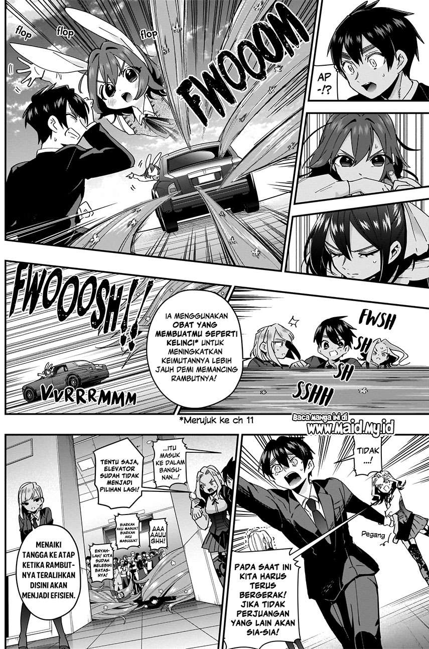 Kimi no Koto ga Dai Dai Dai Dai Daisuki na 100-ri no Kanojo Chapter 42 - halaman 21