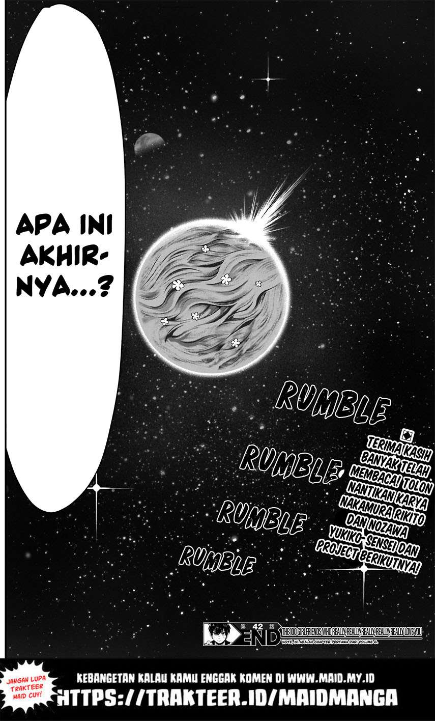 Kimi no Koto ga Dai Dai Dai Dai Daisuki na 100-ri no Kanojo Chapter 42 - halaman 23