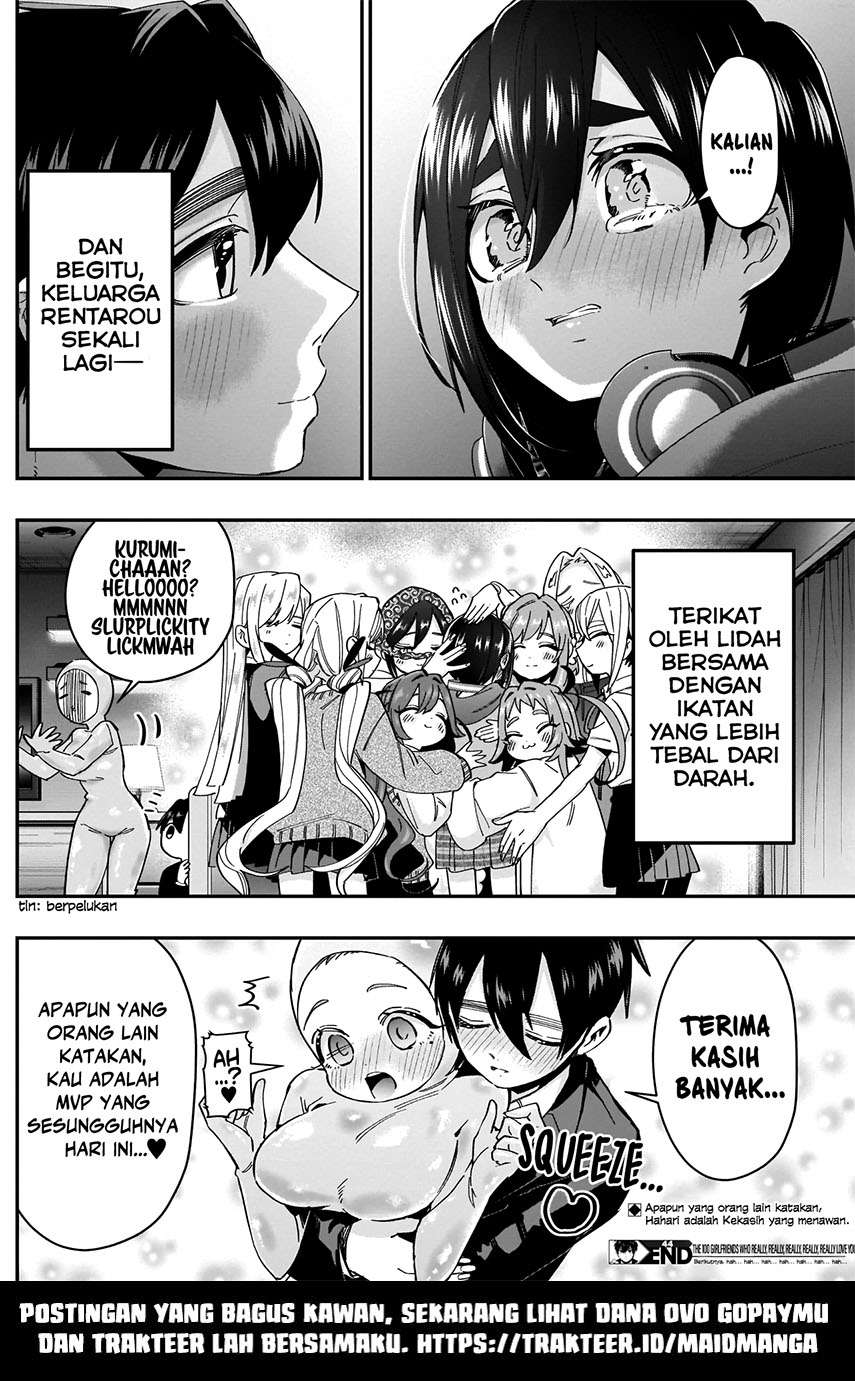 Kimi no Koto ga Dai Dai Dai Dai Daisuki na 100-ri no Kanojo Chapter 44 - halaman 22