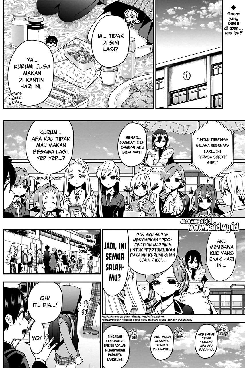 Kimi no Koto ga Dai Dai Dai Dai Daisuki na 100-ri no Kanojo Chapter 44 - halaman 4